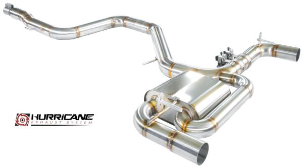 Hurricane Exhaust 3.5" ECE Klappenanlage für Hyundai i30 N, Performance 250-275PS V2 Hurricane Exhaust 3.5" ECE Klappenanlage für Hyundai i30 N, Performance 250-275PS V2